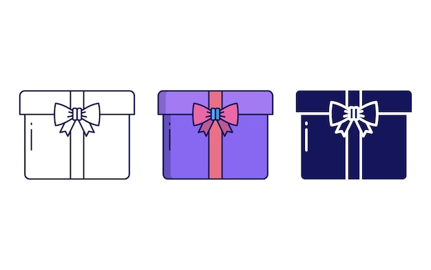 Gift Box vector icon