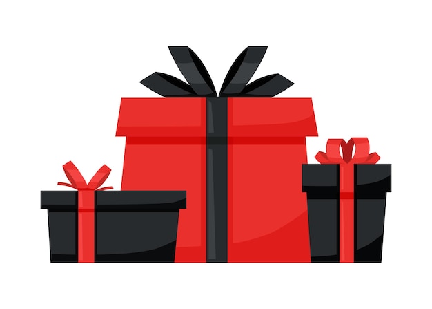 Gift boxes black friday