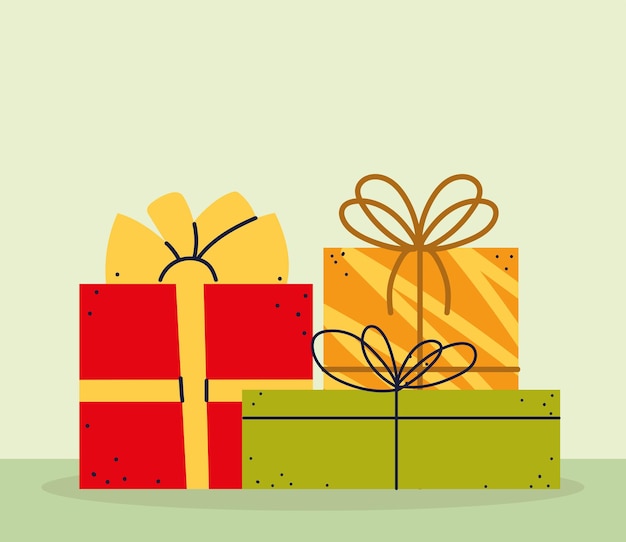 Gift boxes presents