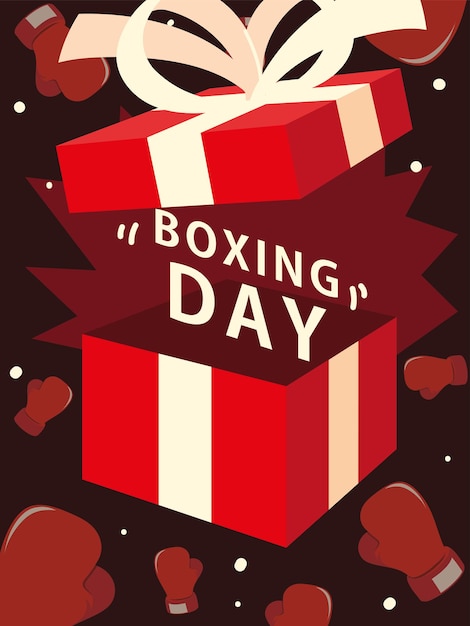 Gift boxing day