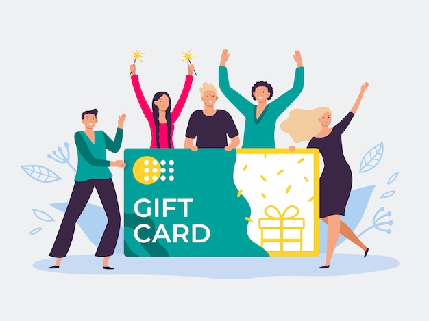 Gift card voucher