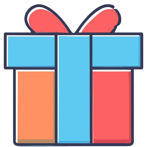 Gift icon icon offset fill