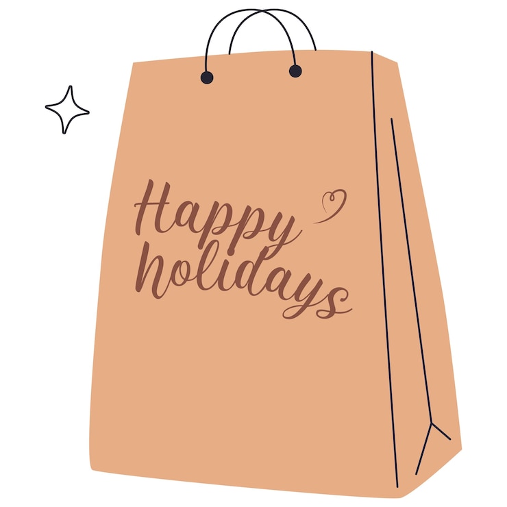 Vector gift package gift present for holiday celebration and special occasions isolated birthday