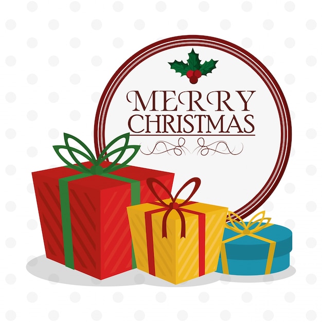 Gift van het kerstseizoen