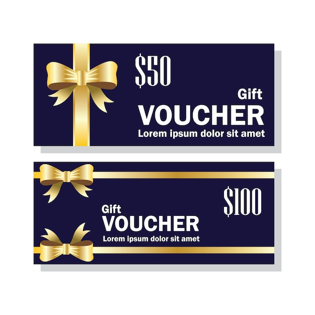 gift voucher for business concept