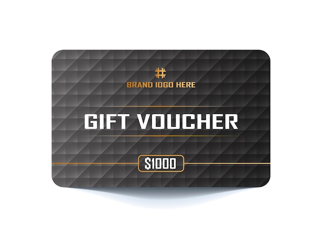 Gift voucher cards with special discount
