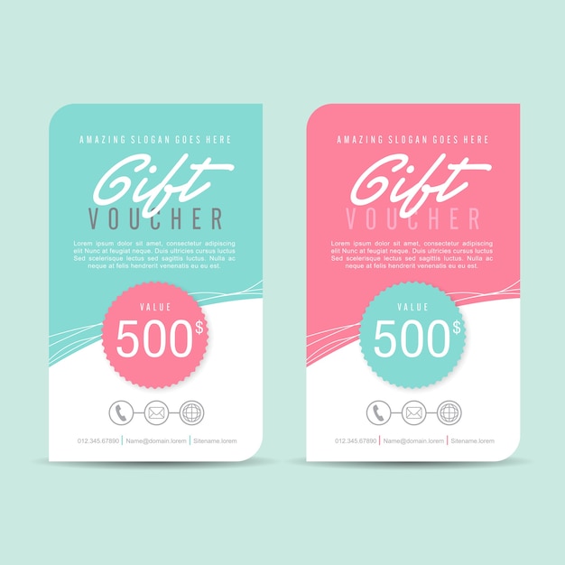 Gift Voucher template