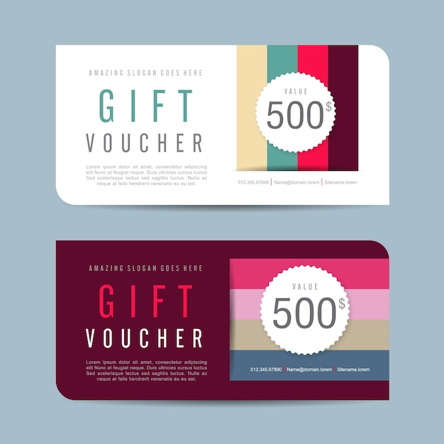 Gift Voucher template