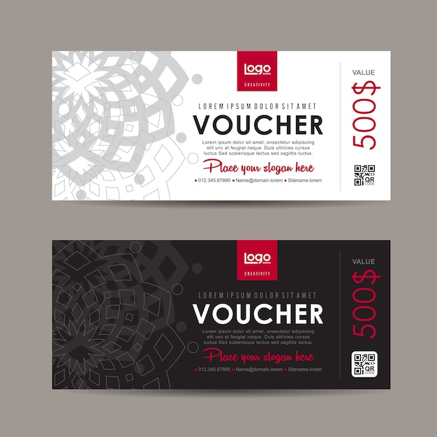 Gift voucher template