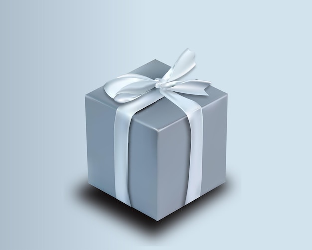 Giftbox gradient mesh art