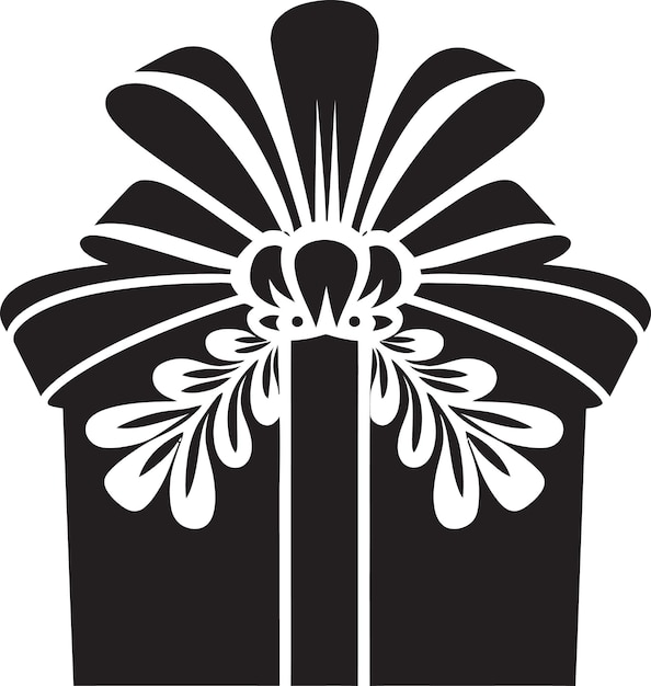Giftmuse box emblem design joyvault vector presente logo