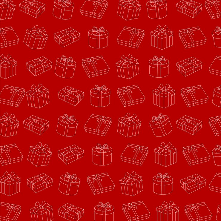 Vector gifts  pattern