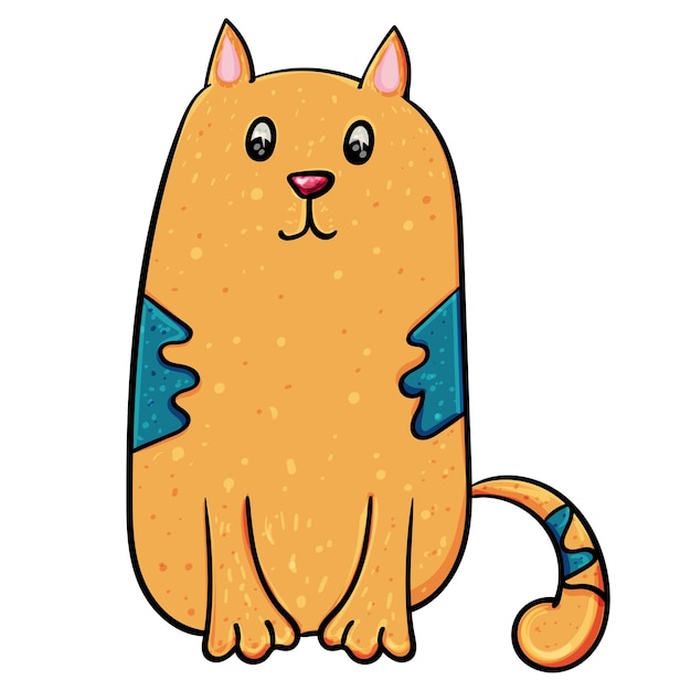 Ginger cat domestic animal