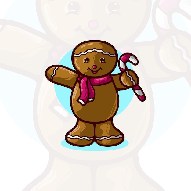 Gingerbread Man Cartoon
