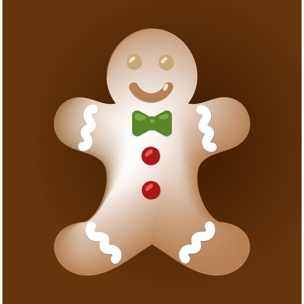 Gingerbread vector