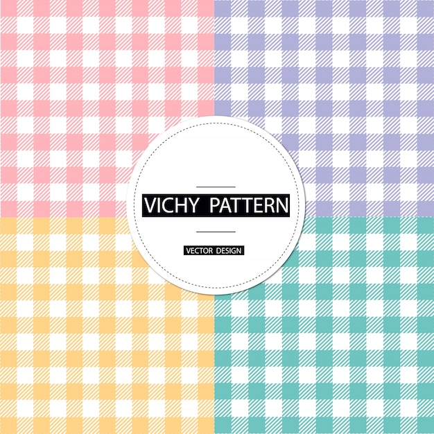 Gingham collection color