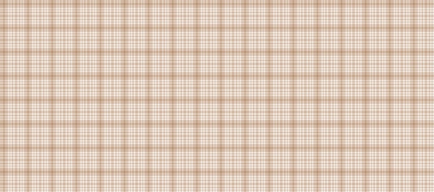 Gingham seamless pattern Light beige vichy background texture Checkered tweed plaid repeating