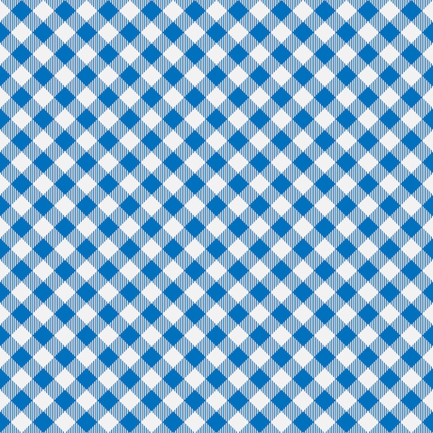 Vector gingham seamless plaid pattern.