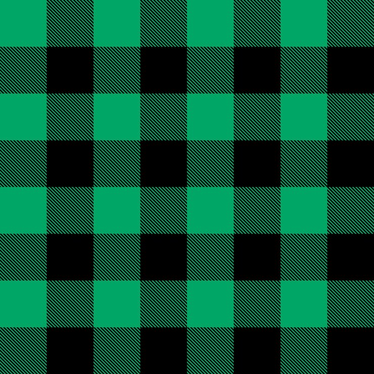 Gingham tablecloth vector seamless pattern