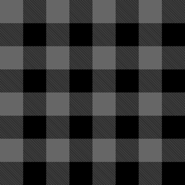 Gingham tablecloth vector seamless pattern