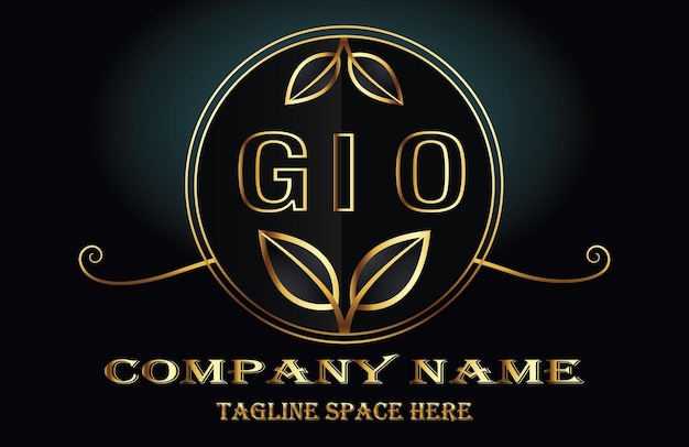 Vector gio letter logo