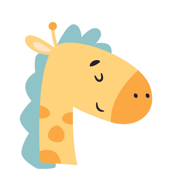 Giraffe Animal Head