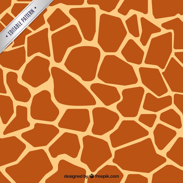 Vector giraffe pattern