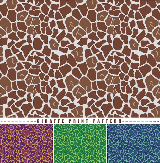 GIRAFFE PRINT PATROON