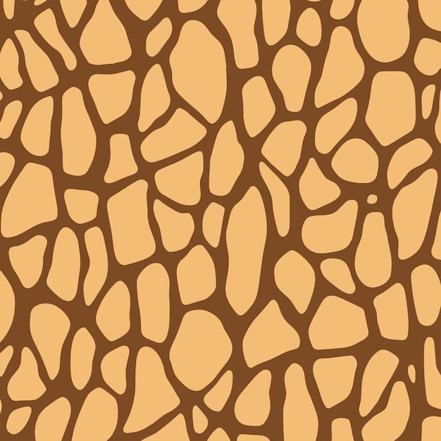 Vector giraffe print pattern