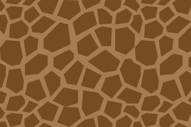 Giraffe skin pattern design