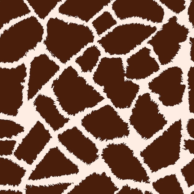 giraffe skin vektor pattern