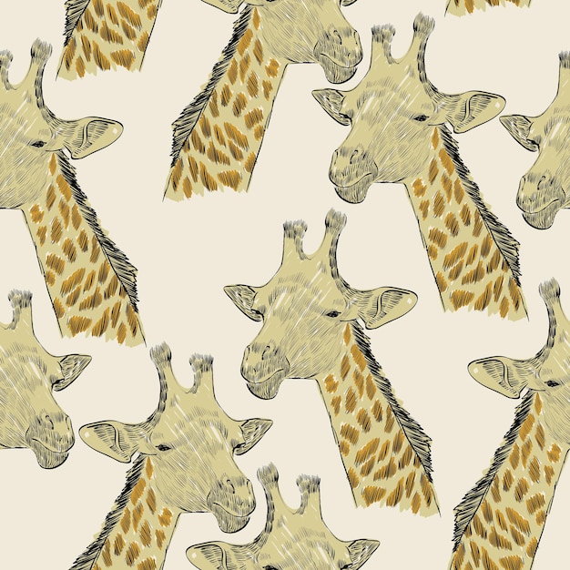 Vector giraffe