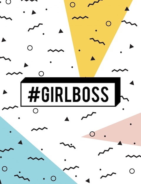 girl boss card