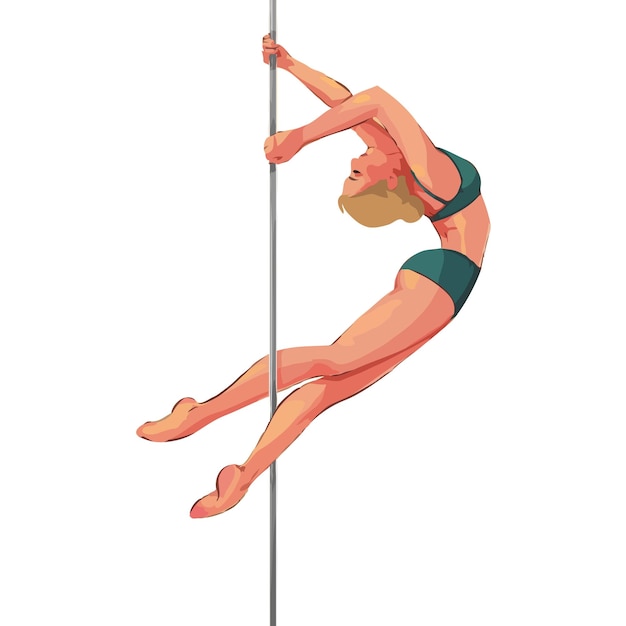 Girl Doing Pole Dance