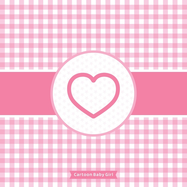 Premium Vector | Girl doll pink background seamless design (cartoon ...