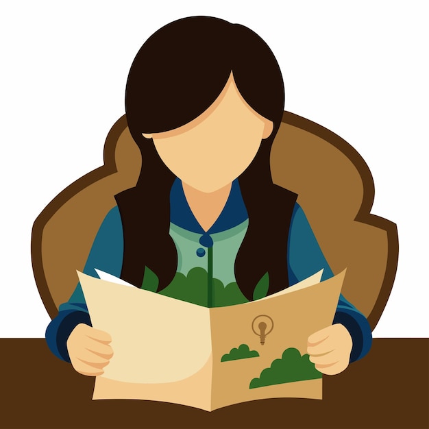 a girl reading a book with a woman reading a book