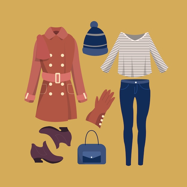 Girl Winter Fashionable Outfits Collection