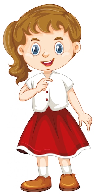 Girl clipart Vectors & Illustrations for Free Download | Freepik