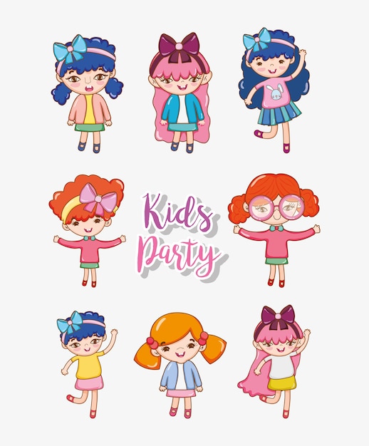 Girls kids party