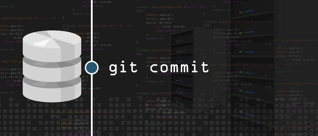 git commit programmering codering server en database