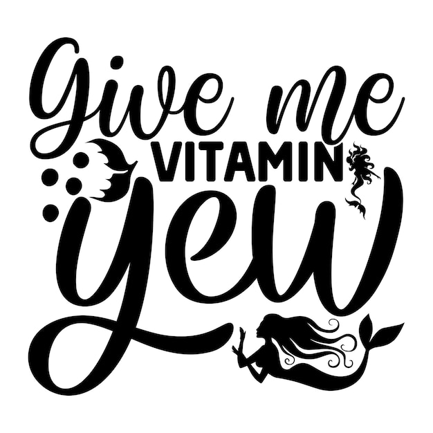 give me vitamin yellow yew SVG