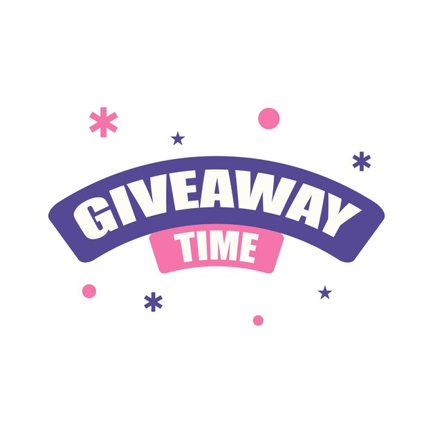 Giveaway Element Illustration Free