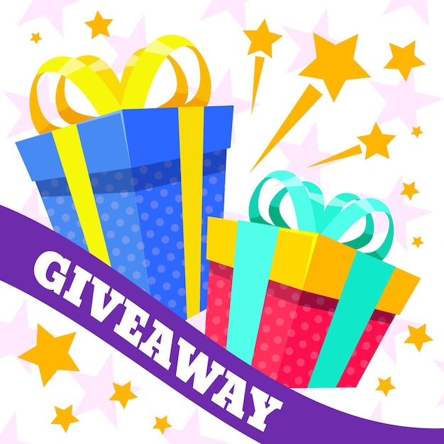 Premium Vector Giveaway Winner T Pursuit Of Profitable Purchase