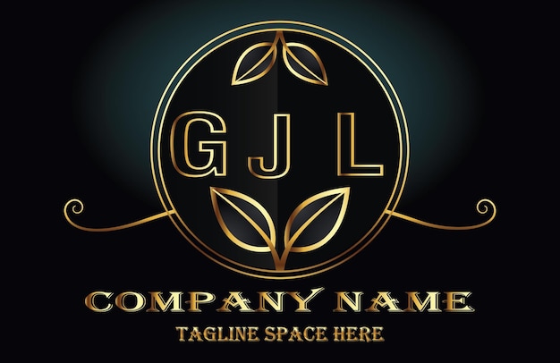 Gjl letter logo