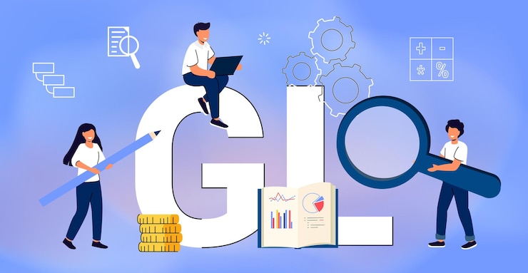Vector gl general ledger accounting general ledger expenses