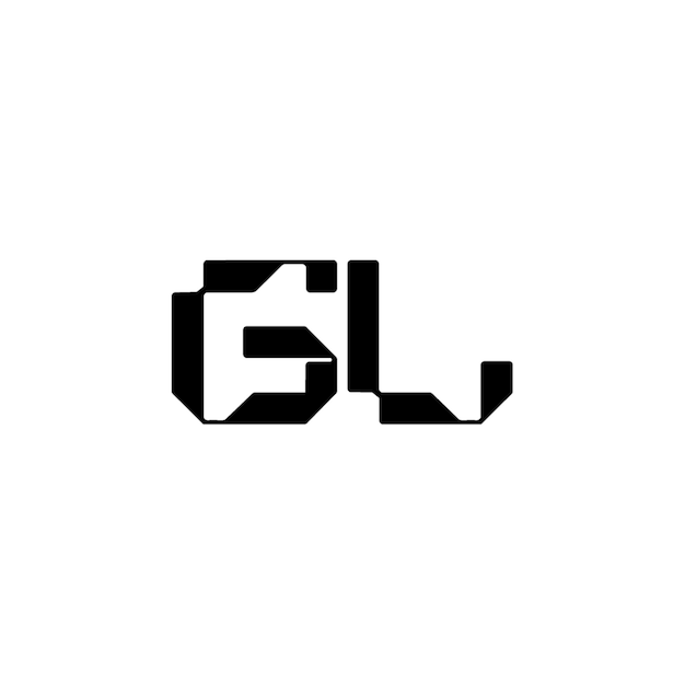 モノグラム ロゴデザイン 文字 文字 名前 シンボル 単色 ロゴタイプ アルファベット 文字 シンプル ロゴ
