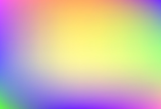 Gladde en wazige kleurrijke achtergrond met verloopnet Moderne heldere regenboogkleuren Eenvoudig bewerkbare sjabloon voor zacht gekleurde vectorbanners Premiumkwaliteit