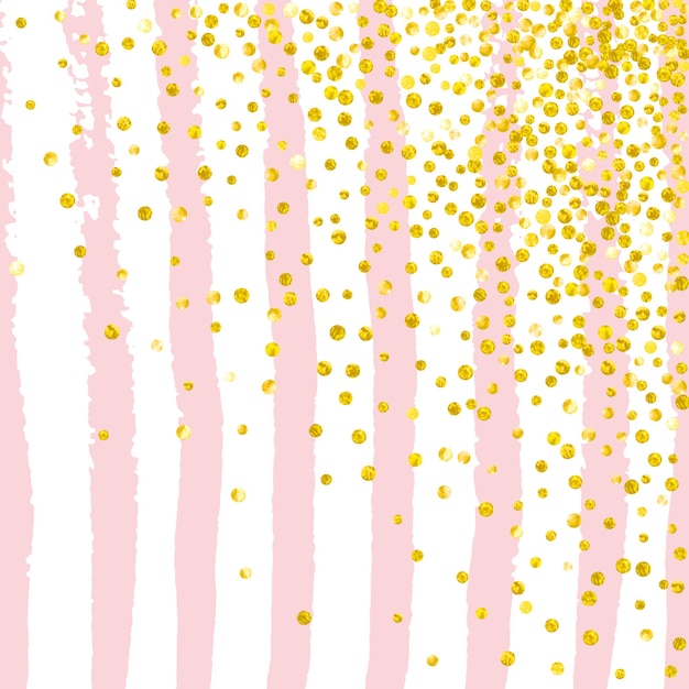 Glamour Sequins. Feminine Magazine. Stripe Fashion Offer. Explosion Textile. Golden Marriage Concept. Yellow Romantic Particles. Save Date Particle. Pink Glamour Sequins