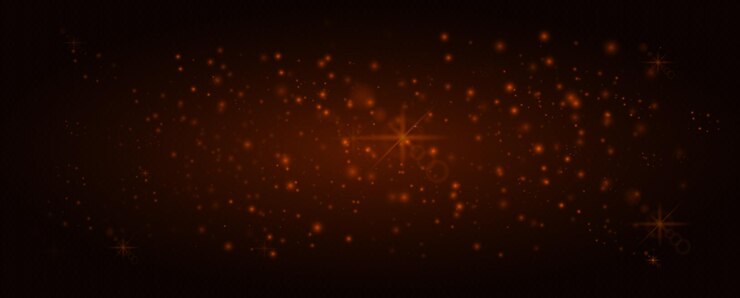 Vector glare light effect star red dust sparkles glowing stars lights sparkles flashes on a transparent background neon light night star