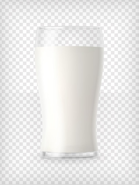 Vector glas melk